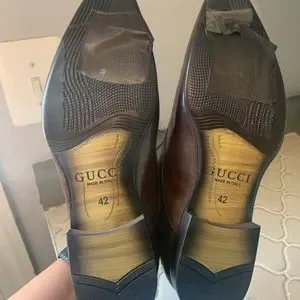 Gucci | Shoes | Gucci Mens Illfords Deep Tan Colour Size 42  display picture 1